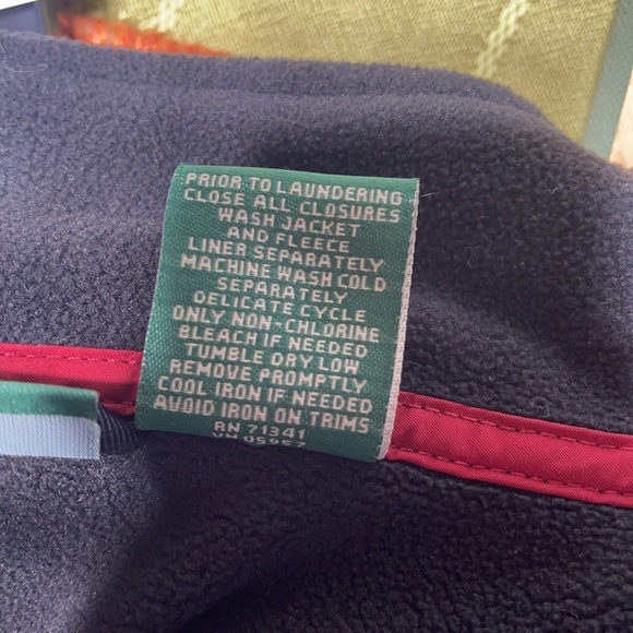 LL Bean Mens fleece K - Picture 7 of 7